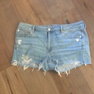 American Eagle cut offs shorts size 14